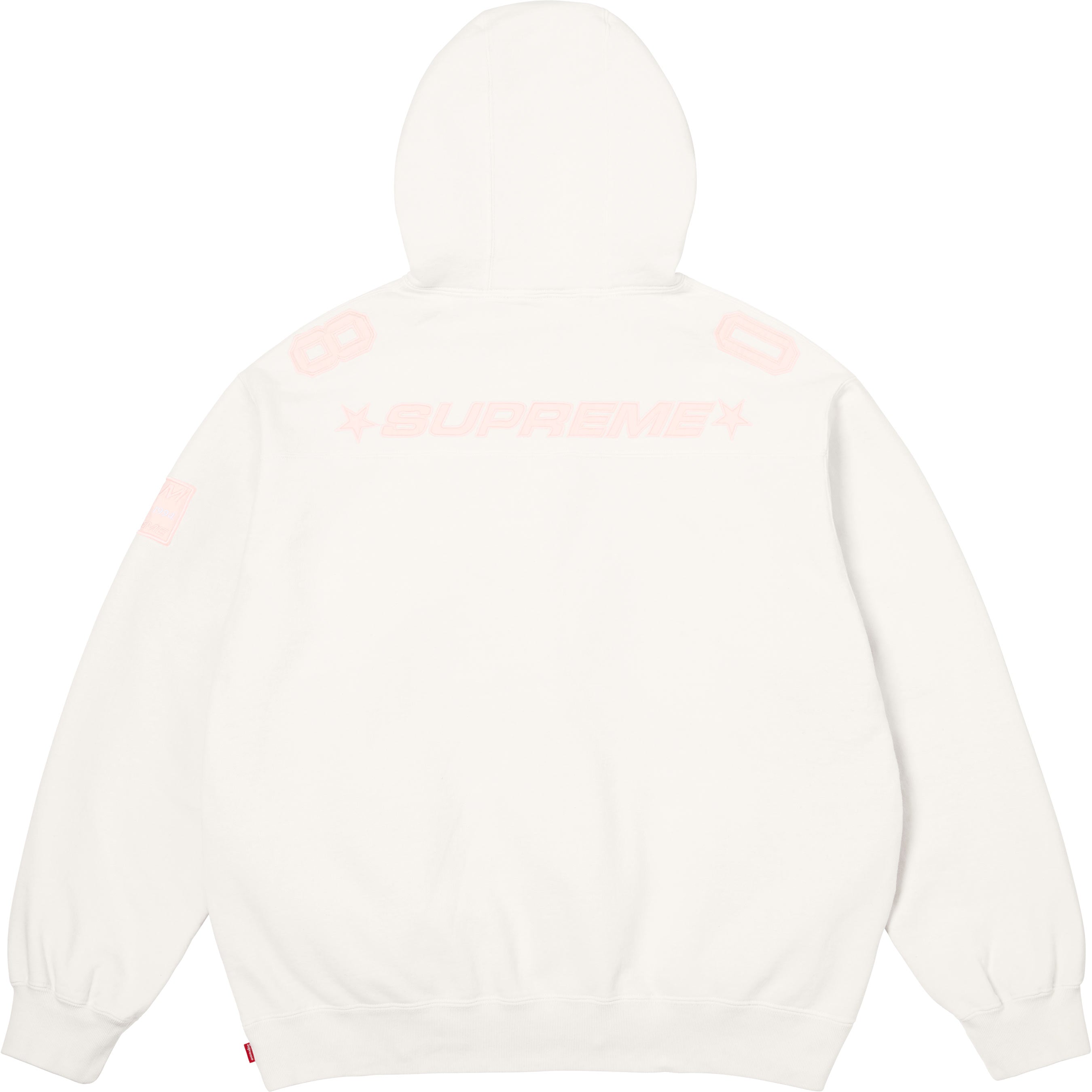 Football Jersey Hooded Sweatshirt view 10